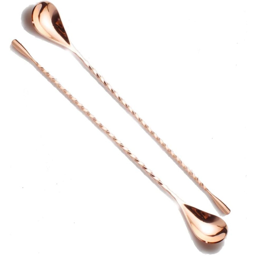 Bar Spoon Twisted - Sendok Bar Profesional 12 Inci Set