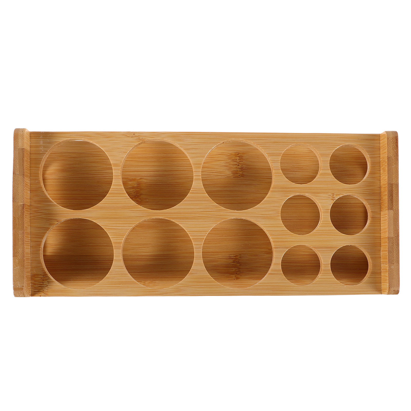 Home Bar Stand - Penyangga Gelas Shot Bambu Premium, Organizer