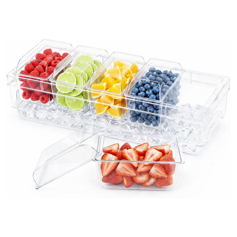 Garnish Tray Set - ABGH-Perlengkapan Pesta Untuk Bar, Taco Untuk