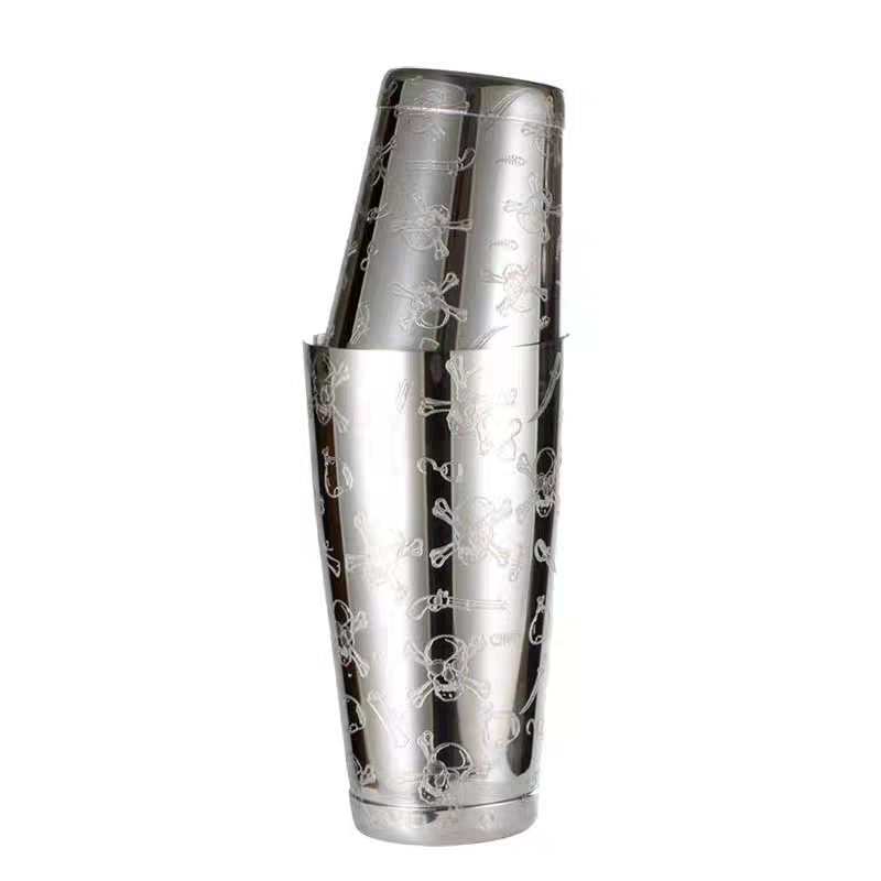 500ml/800ml Shaker Koktail Bos - Boston Shaker Set ulasan dan harga