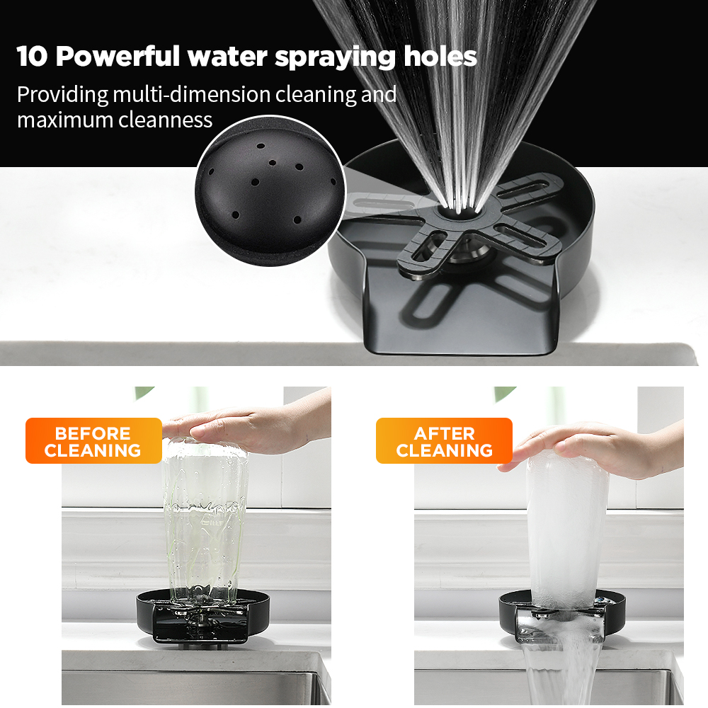 Keran Rinser Kaca untuk Wastaf - Home Bar Sink ulasan dan harga