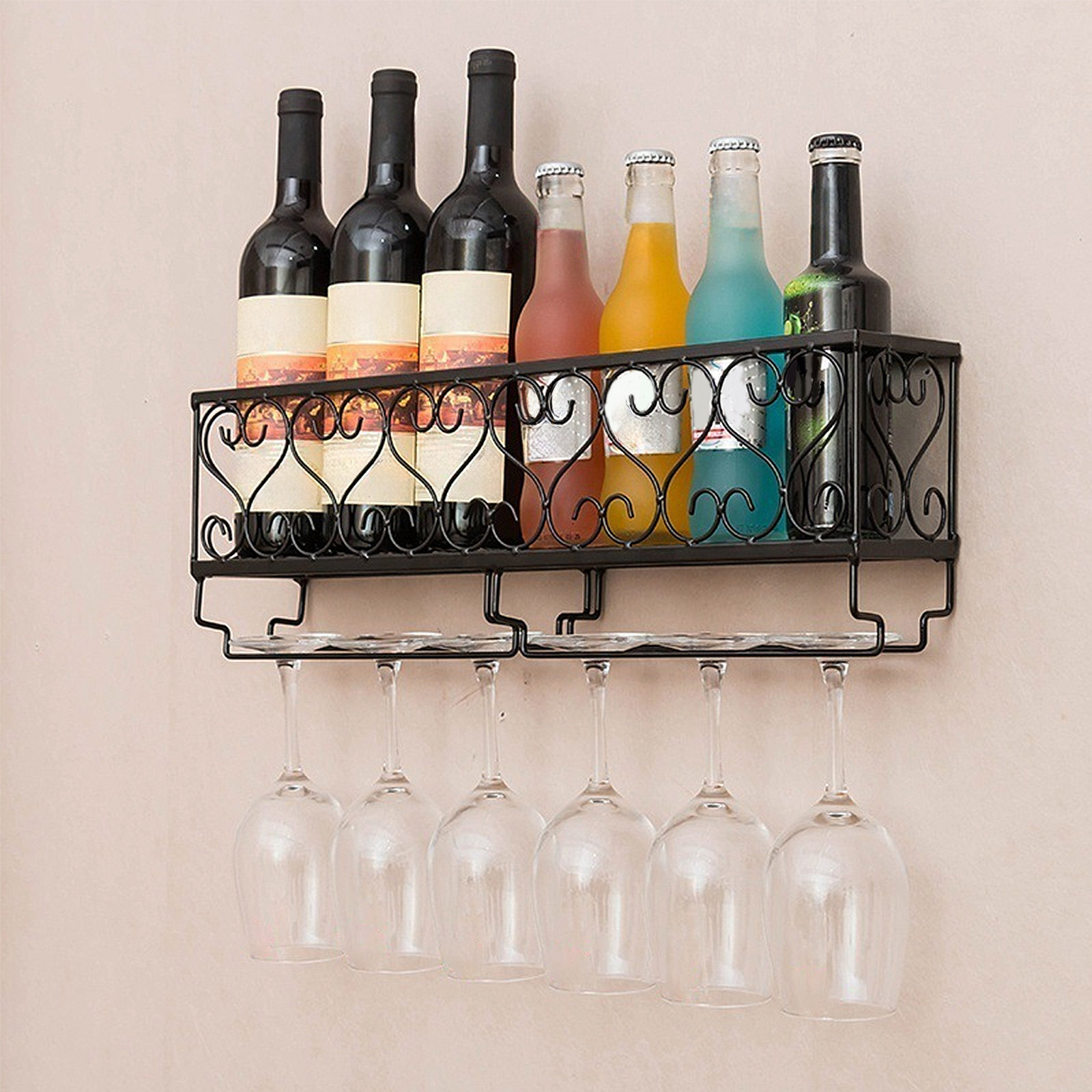 1 Buah Rak Botol Anggur Terpas - Home Bar Stand ulasan dan harga