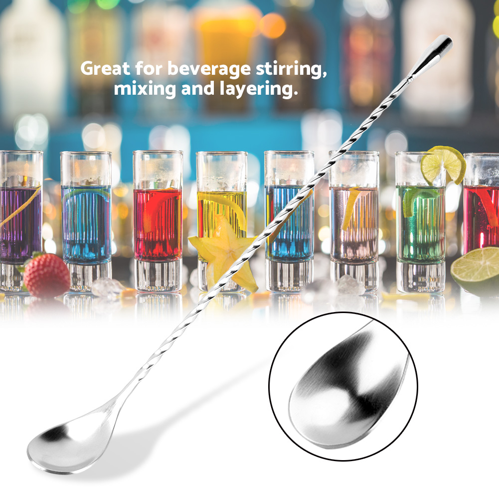 Sendok Bar Sendok Pencampur Ba - Bar Spoon Twisted ulasan dan harga