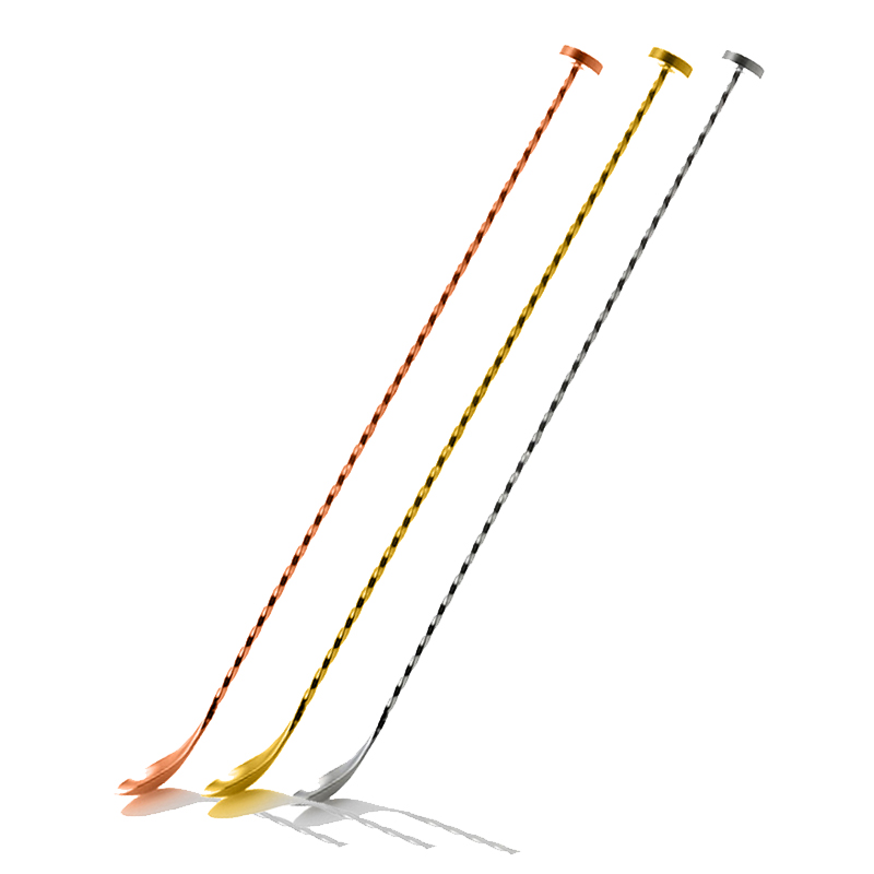 Gratis Pengiriman 40Cm Sendok  - Bar Spoon Twisted ulasan dan harga