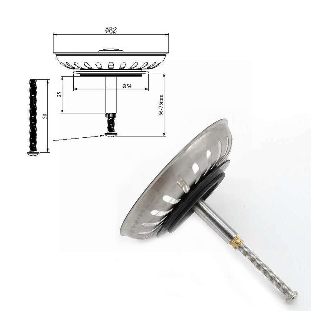 1 buah saringan wastafel dapur - Home Bar Sink ulasan dan harga