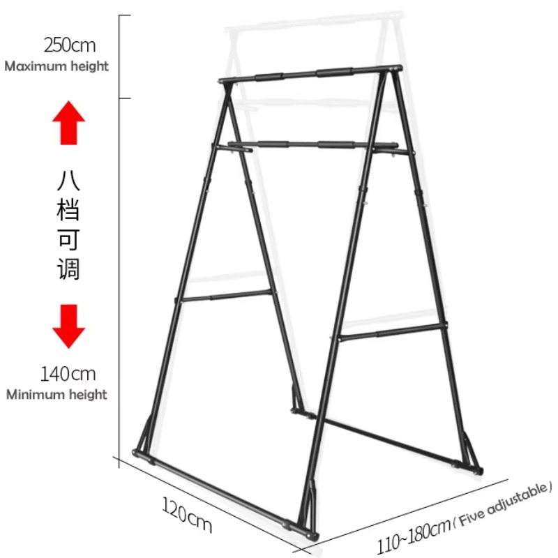 Alat Fitness Pull-Up Bar, Stan - Home Bar Stand ulasan dan harga