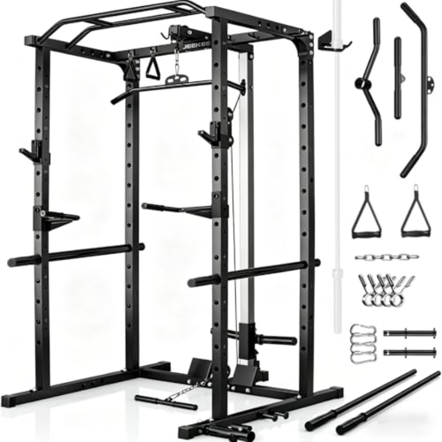 Rak power gym rumahan dengan L - Home Bar And Gym ulasan dan harga