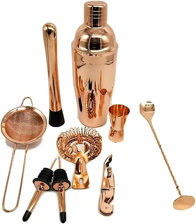 Set Perlengkapan Bartender 12- - Boston Shaker Set ulasan dan harga