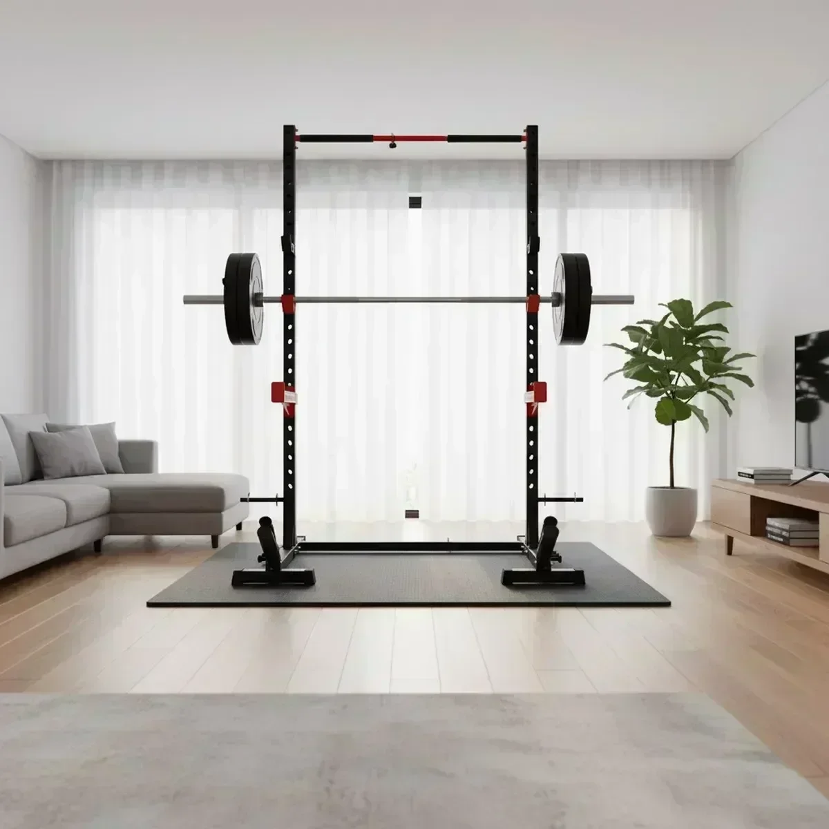 Rak Squat Home Gym yang Dapat  - Home Bar And Gym ulasan dan harga