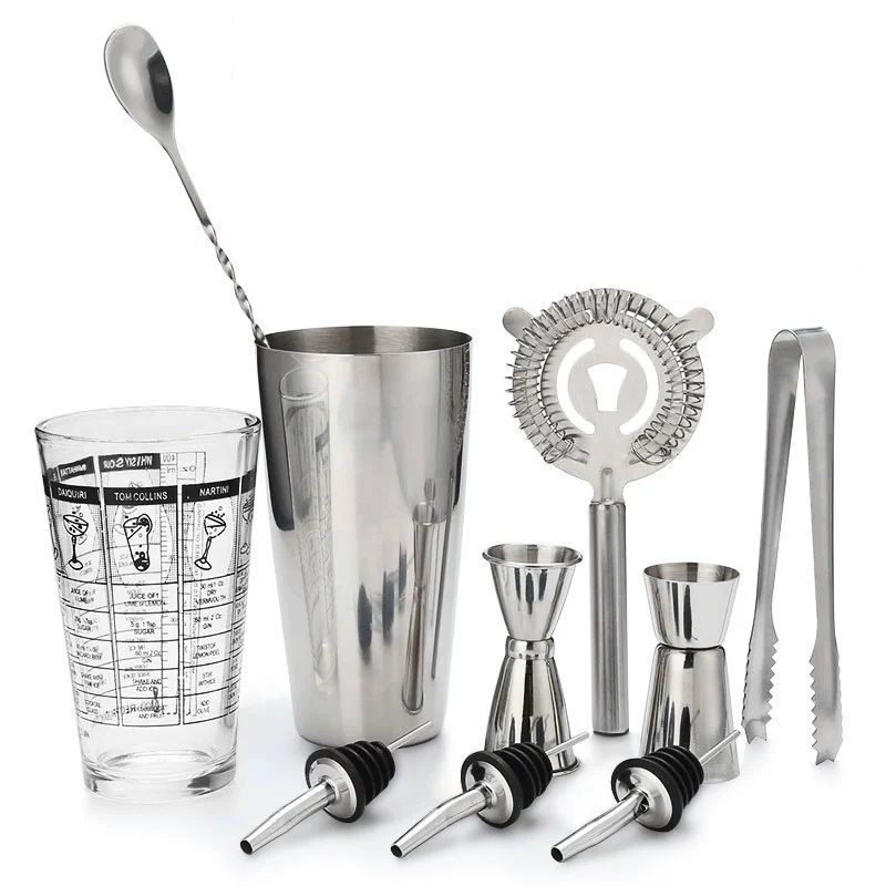 Set Perlengkapan Bar Cocktail  - Boston Shaker Set ulasan dan harga