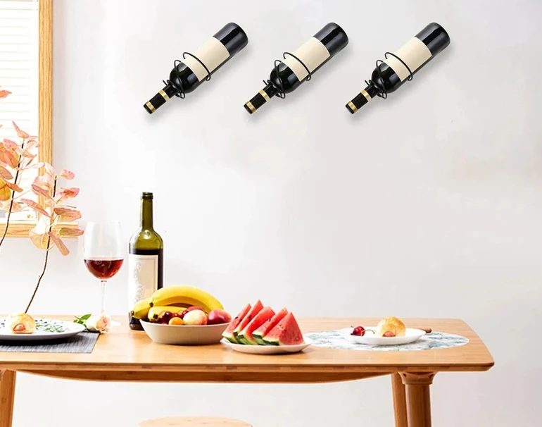 Pak 6 rak anggur terpasang di  - Home Bar Stand ulasan dan harga