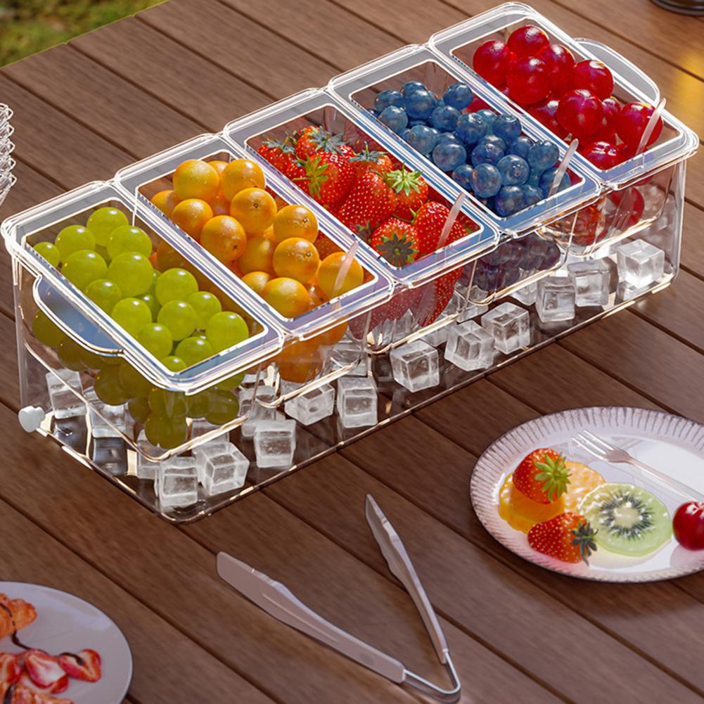 Set Sajian Taco Bar untuk Pest - Garnish Tray Set ulasan dan harga