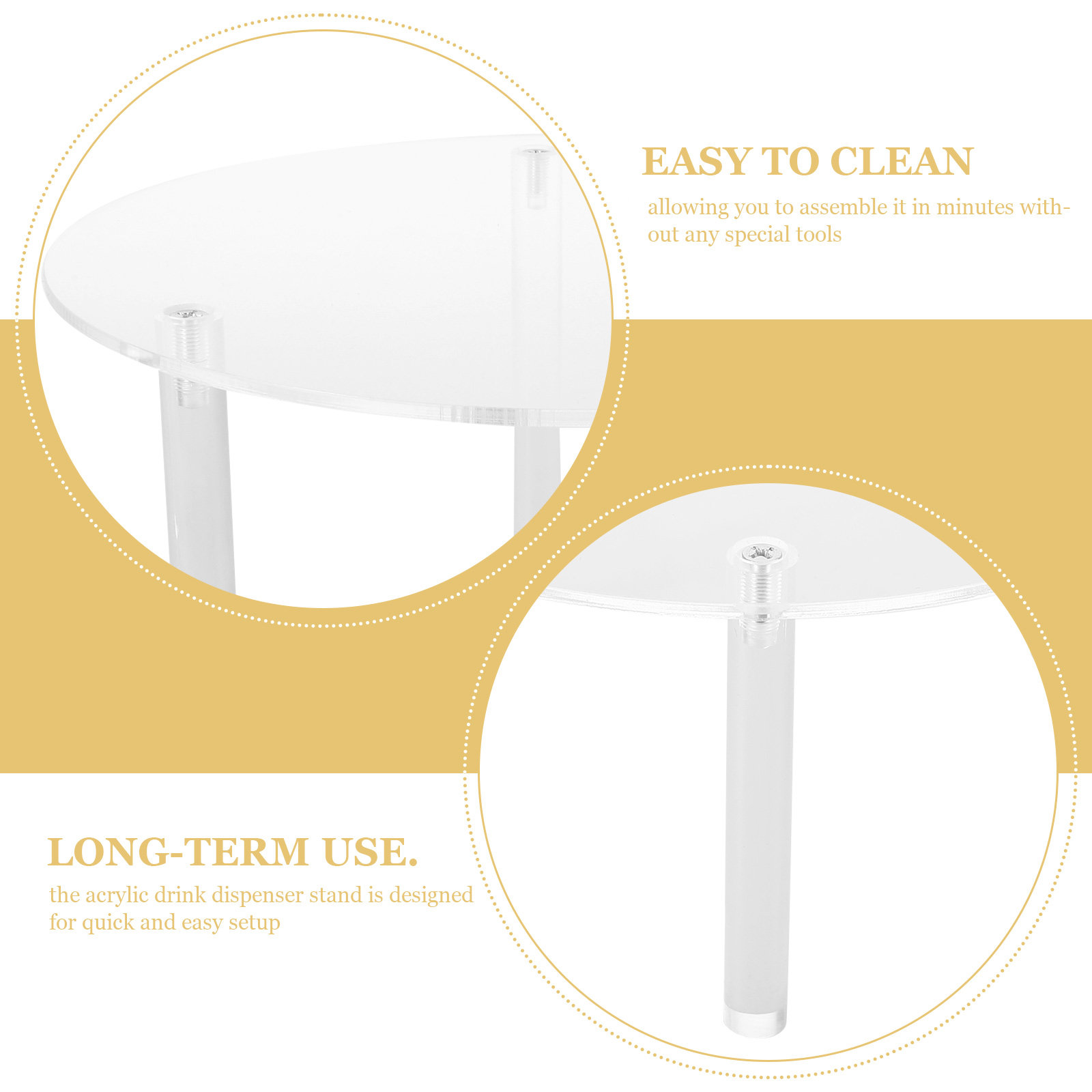 Tempat Dispenser Minuman Akril - Home Bar Stand ulasan dan harga