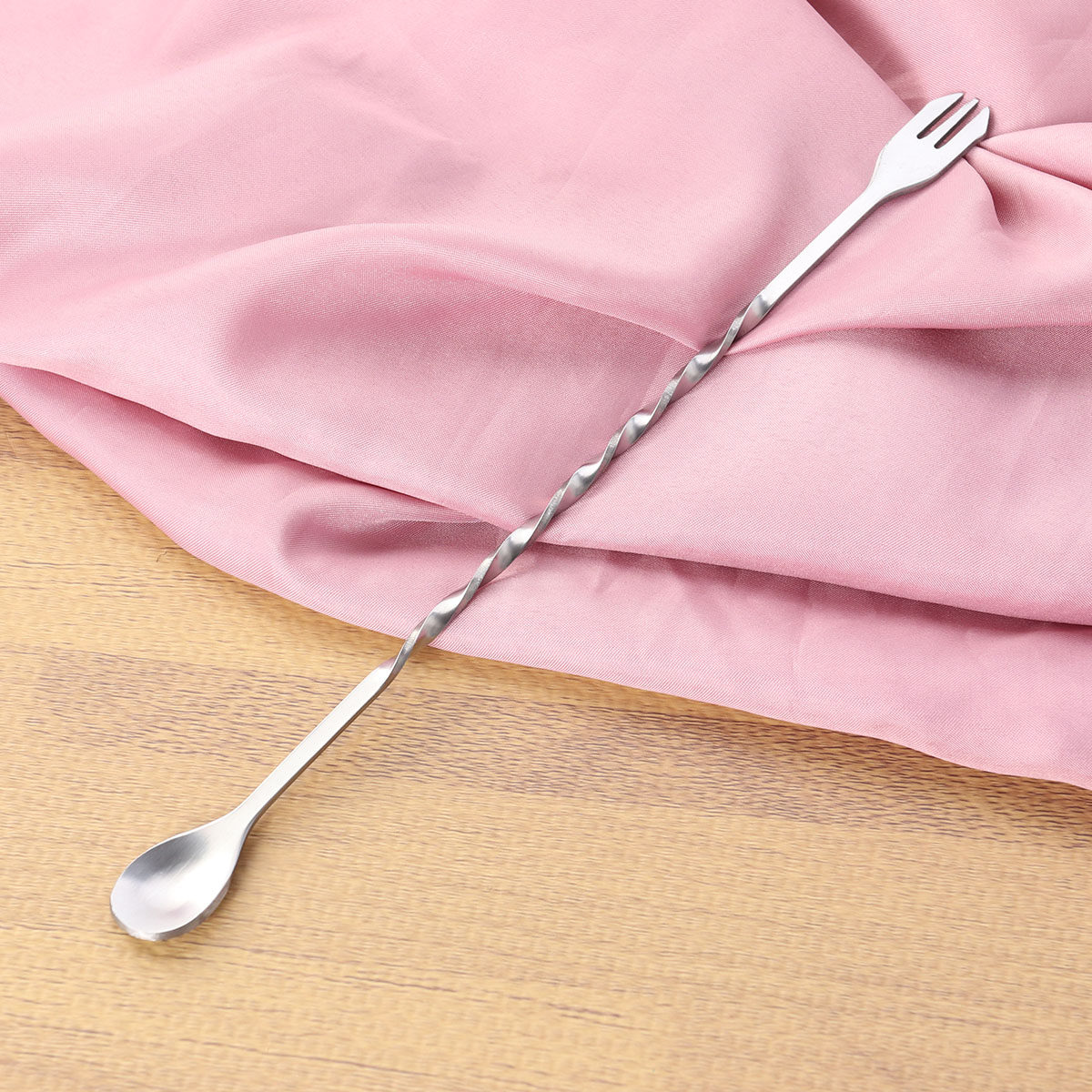 Sendok Pemutar Stainless Steel - Bar Spoon Twisted ulasan dan harga