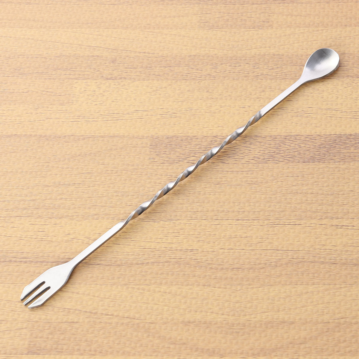 Sendok Pemutar Stainless Steel - Bar Spoon Twisted ulasan dan harga