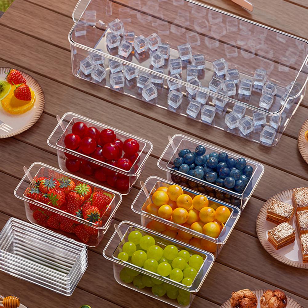 Set Perlengkapan Sajian Taco B - Garnish Tray Set ulasan dan harga